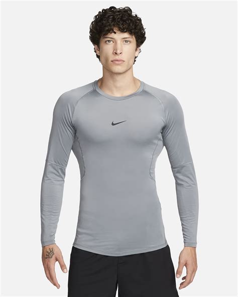 nike pro longsleeve herren - weiß|Nike Pro Dri.